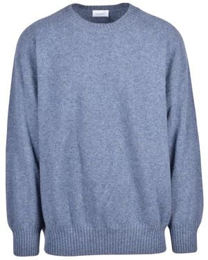 Malo Pullover Rundhalsausschnitt - Blau