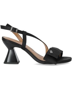 Ganni High Heel Sandals - Black