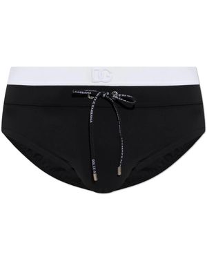 Dolce & Gabbana Badmode ,Zwart ,Zwemboxers