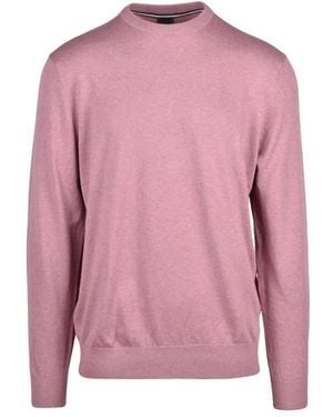 Bugatti Rundhals-Pullover - Pink