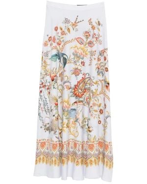 Etro Maxi Rok - Wit