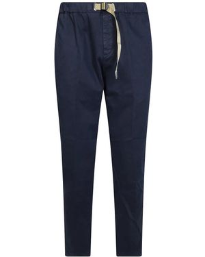 White Sand Pantalone Gabardina - Blauw
