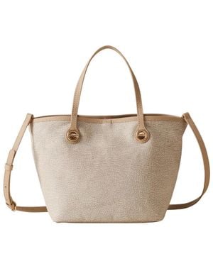 Borbonese Tote Bags - Grigio