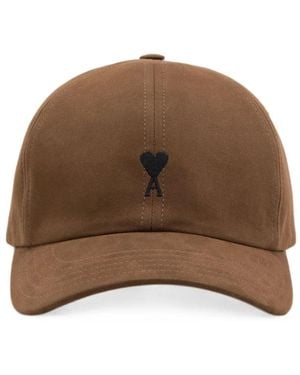 Ami Paris Caps - Marron