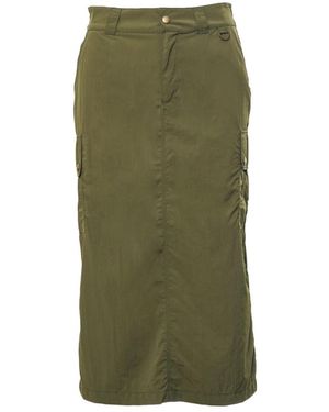 Barbour Midi Skirts - Verde