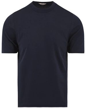 Malo Tops ,Blauw ,Katoen Polo Met Korte Mouwen