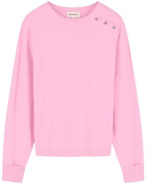 FABIENNE CHAPOT Molly Manchet Pullover - Roze