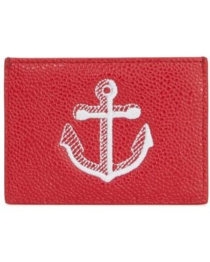 Thom Browne Wallets & Cardholders - Red