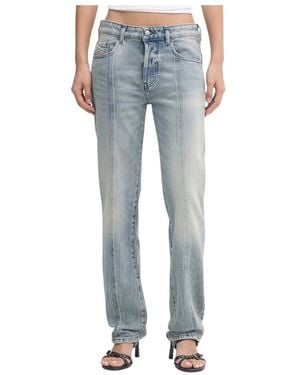 DIESEL Straight Jeans - Bleu