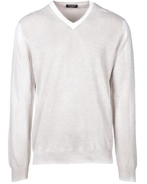 Dondup Maglione di cotone - Bianco