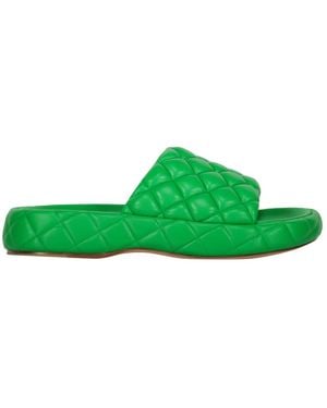 Bottega Veneta Sliders - Green