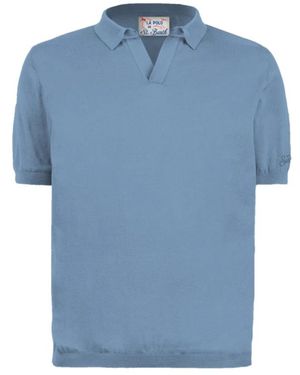 Mc2 Saint Barth Polo Shirts - Blu