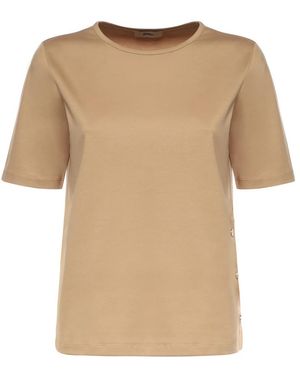 Herno T-Shirts - Natural