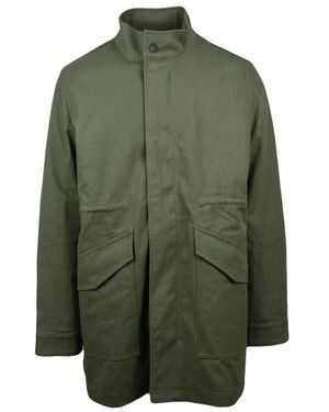 Maison Kitsuné Single-Breasted Coats - Verde