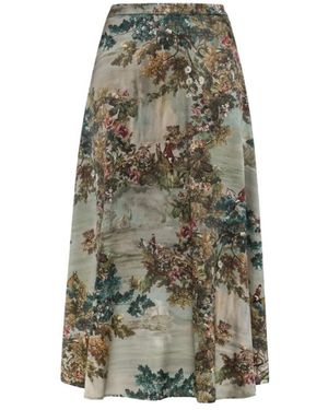 Momoní Midi Skirts - Green