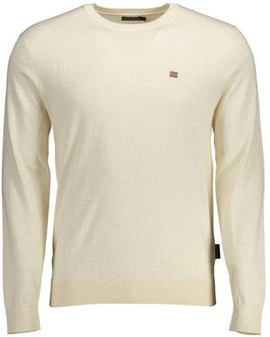 Napapijri Round-Neck Knitwear - Neutro