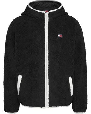 Tommy Hilfiger Faux Fur & Shearling Jackets - Negro