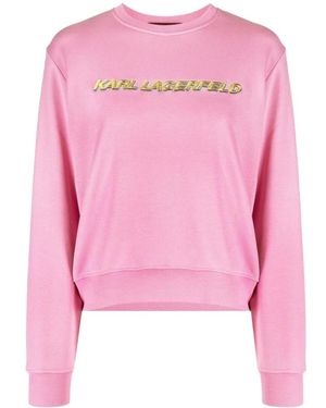 Karl Lagerfeld Sweatshirts - Rosa