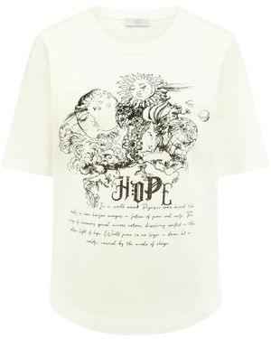 Riani Shirt Mit Arm - Wit