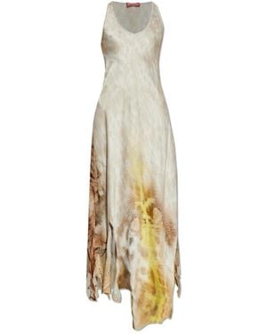 DIESEL Maxi Dresses - Metallic