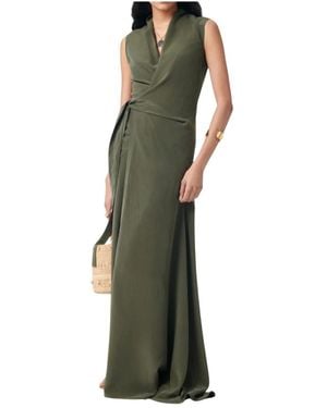 Vanessa Bruno Kleedjes ,Groen ,Faye Dress