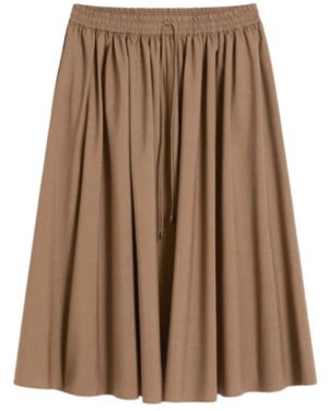 Max Mara Midi Skirts - Marrón
