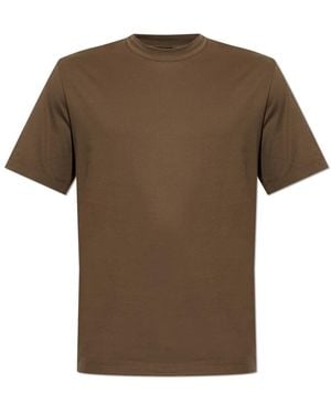 Brioni T-Shirts - Marron
