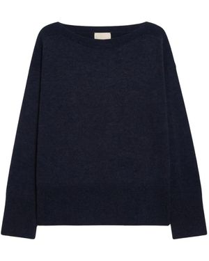 Pennyblack Truien & Vesten ,Blauw ,Wol Pbbgenio Gebreid