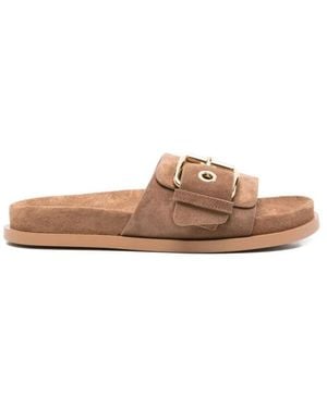 Agl Attilio Giusti Leombruni Sliders - Brown