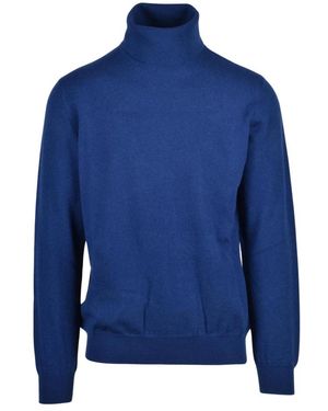 Alpha Studio Dolcevita Rollkragenpullover - Blau