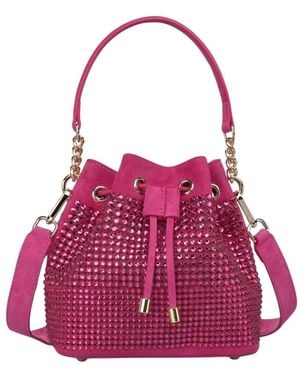 Alma En Pena. Bucket Bags - Pink