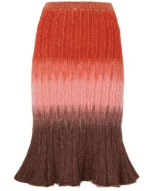 Fendi Midi Skirts - Braun