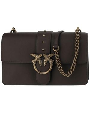 Pinko Love One Classic Medium Handtasche - Schwarz