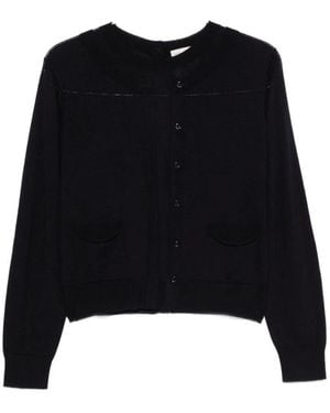 Semicouture Cardigans - Negro