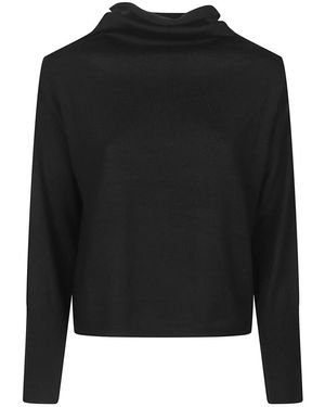 Aragona Long Sleeve Turtle Neck Sweater - Zwart