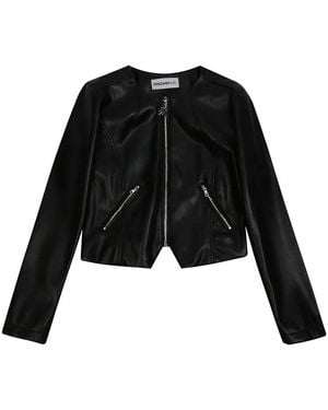 Patrizia Pepe Light Jackets - Black