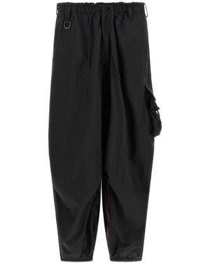 Y-3 Wide Trousers - Black