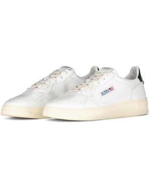 Autry Leder medalist sneaker - Weiß