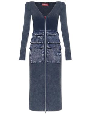 DIESEL Midi Dresses - Blu