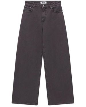 MSGM Wide Jeans - Grijs