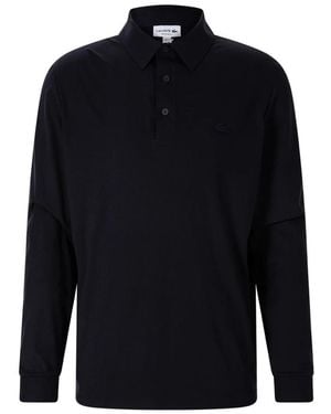 Lacoste Tops ,Blauw ,Polo Met Lange Mouwen