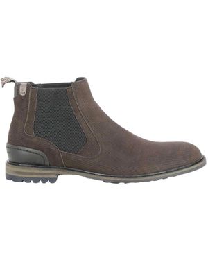 Floris Van Bommel Chelsea Boots - Grigio
