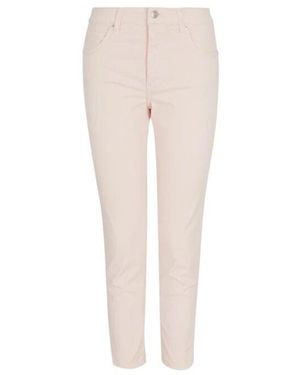 ARMANI EXCHANGE Rosa Jeans Mit Chinesischer Neujahrsstickerei - Weiß