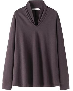 Viktoria Chan Inez Kragensweater - Lila