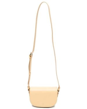A.P.C. Kleine Leren Crossbody Tas - Metallic