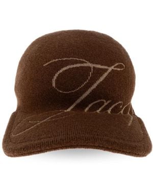 Jacquemus Accessoires ,Bruin ,Wol Atelier Baseball Cap