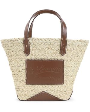 Lanvin Tote Bags - Metallizzato