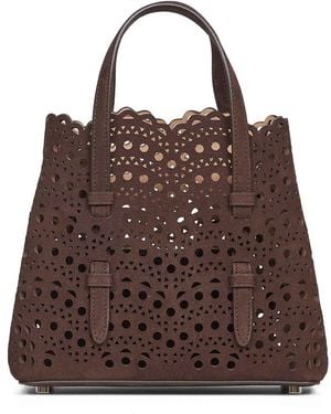 Alaïa Tote Bags - Brown