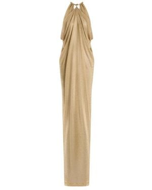Alberta Ferretti Maxi Dresses - Metallic