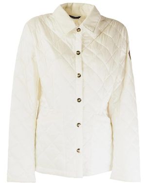 Husky Original Giacca trapuntata elizabeth - Bianco